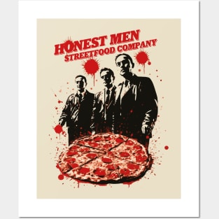 Honest Men Streetfood - Posters and Art